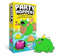 Lucky Egg Party Hoppers - Fast-Paced Pattern Matching Frog Snatching Party Game, Fun Family Game for Kids & Adults Ages 8+, 2+ Players, Includes 4 Plastic Frogs, 1 Gameboard, and 100 Cards