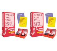 Lucky Egg Would You Still Love Me IF - Fun Valentine’s Day Game for Couples - Couples Card Game - Romantic & Hilarious Couples Games for Adults - Valentines Day Gift for Him or Her (Pack of 2)