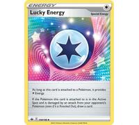 Lucky Energy 158/198 Uncommon Pokemon Card (SWSH Chilling Reign) + 1x TitanCards® Toploader