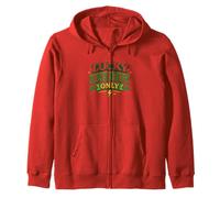 Lucky Energy Only March 17th Irish Party Clover St Patricks Zip Hoodie