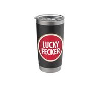 Lucky Fecker Playful Irish Charm Cheeky Red Style Stainless Steel Insulated Tumbler