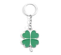 Lucky Four Leaf Clover Keychain for Women,Creative Gift for Teachers, Friends, Sister or Colleague,Teacher Gifts for Women,Personalised Gifts,Personalised Keyring,Friendship Gifts for Women,Keyring