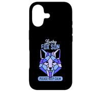 Lucky fox son please keep calm - Fox Son Case for iPhone 17