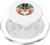 Lucky Fox St. Patrick's Day Shamrock Sunglasses PopSockets PopGrip for MagSafe
