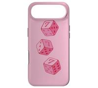 Lucky Girl 777 Pink Aesthetic Angel Number Numerology Dice Case for iPhone Air