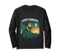 Lucky Horizon - Focused Mindset Strategy Art Long Sleeve T-Shirt