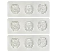 Lucky Horse Shoe Chocolate Moulds - 23g - Set of 3, 9 & 27 - DIY Wedding Favour Chocolate Cake Decoration (9 Moulds)