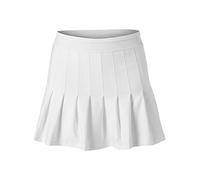 Lucky In Love Core Long Retro Pleated Skirt - White - white - Large