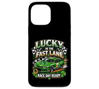 Lucky in the Fast Lane Race Day Ready Car Case for iPhone 13 Pro Max