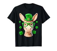 Lucky Irish Donkey St. Patrick's Day Graphic Tee Men Women T-Shirt