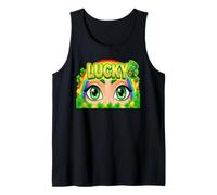 Lucky Irish Eyes St Patrick's Day Tank Top