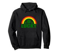 Lucky Irish Four Leaf Clover - Ireland St Patricks Day Party Pullover Hoodie