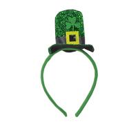 Lucky Irish Hat Headband Green Hair Hoop for Patricks Day Celebrations Hair Hoop Headband