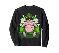 Lucky Irish Leprechaun Funny Pig Lover for St. Patrick's Day Sweatshirt