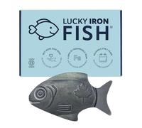 Lucky Iron Fish Ⓡ A Natural Source of Iron - The Original Cooking Tool to Add Iron to Liquid-Based Meals, Reduce Iron Deficiency Risks - an Iron Supplement Alternative, Ideal for Menstruators & Vegans