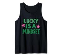 Lucky is A Mindset St Patrick's Day Tank Top