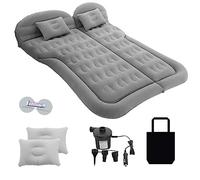LUCKY KVW SUV Air Mattress, Car Bed, Camping Cushion, Pillow, Upgraded Thickened, Universal CarMattress, Camping Portable Sleeping Pad, Gray