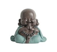 Lucky Laughing Buddha Statue - Fengshui Smiling Baby Buddha for Zen Garden Decor, Creative Crafts for Home & Office, Prosperity & Joy Symbol, Gift Idea
