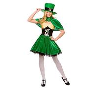 Lucky Leprechaun - Adult Costume Lady : X LARGE