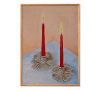 Lucky Light poster, Beth Kay Red 30x40