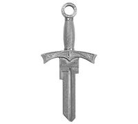 Lucky Line B301K Sword House Key, Kwikset KW1/11