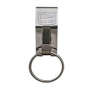 Lucky Line Belt Key Clip Secure A Key Slip On (40501), Nickel