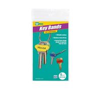 Lucky Line Colorful Key Bands - Key Identifiers Medium, 8 Pack (17108)
