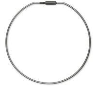 Lucky Line Jumbo 11 Inch Diameter Threaded Locking Key Ring, 1 Per Pack (79111)