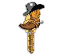 Lucky Line Key Shapes, COWBOY, House Key Blank, KW1/11, 1 Key (B132K)