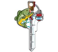 Lucky Line Key Shapes, Fishing, House Key Blank, WR5, 1 Key (B117W)