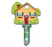 Lucky Line Key Shapes, Home, House Key Blank, LW, 1 Key (B105L)