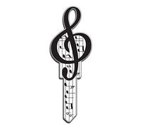 Lucky Line Key Shapes, Music, House Key Blank, WR5, 1 Key (B125W)