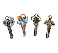 Lucky Line Medieval Key Shapes, Kwikset KW1, 4 Pack