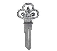 Lucky Line Skeleton Forged Shapes, House Blank, 1 Key (B303K), Kwikset KW1/11