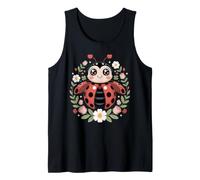 Lucky Little Ladybug Bug Insect Garden Cute Tank Top
