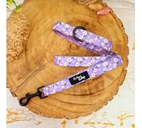 Lucky Little Lavender Daisies Dog Lead - Reversible Pet Pooch Boutique