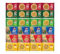 Lucky Me! 6 Assorted Flavours of Instant Noodle Mix Flavour Bundle Box (Pack of 24)