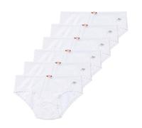 Lucky & Me | Girls Ava Bikini Set | Tagless | Soft Cotton Modal Spandex Blend | Colorful | 6 Pack, 6 Pack - White, Youth 7/8