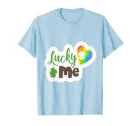 Lucky Me St Patricks Day Irish Shamrock T-Shirt T-Shirt