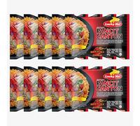 Lucky Me! Thai Pancit Canton Instant Noodle Hot Chilli Flavour 60g (Pack of 10)