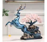 Lucky Money Tree Crystal Tree for Prosperity and Wealth - Feng Shui Home Decoration for Dining Table - Healthy Spirit Gift Energy