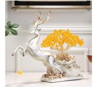 Lucky Money Tree Crystal Tree for Prosperity - Feng Shui Home Decoration for Dining Table - Gift for Healthy Spirit and Positive Energy