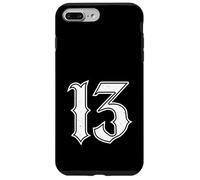 Lucky Number 13 Custom Font Racecar Case for iPhone 7 Plus/8 Plus