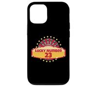 Lucky Number 23 Roulette Wheel Gambling Casino Spin Win Men Case for iPhone 12/12 Pro