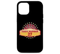 Lucky Number 27 Roulette Wheel Gift Gambling Casino Spin Win Case for iPhone 12/12 Pro