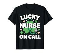 Lucky Nurse On Call St Patrick’s Day Shamrock T-Shirt
