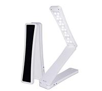 LUCKY OLEAN Solar LED Desk Lamp,Eye-Caring Table Lamps, Touch Sensitive Control Foldable Bedroom Reading Lights,Good Appearance Outdoor Trips,with USB Charging Cable