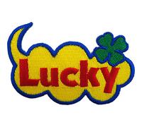 Lucky Patch Four Leaf Clover Sew/Iron On Badge Ireland St Patricks Day Irish