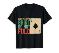 Lucky Poker Shirt Does Not Fold Up T-Shirt