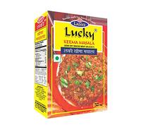 Lucky Premium Keema Masala - Aromatic Blend for Tender & Juicy Keema Curry | Ideal for Mutton, Chicken, & Vegetable Keema | Bold & Flavorful Indian Spice Mix| 60g.x5 [Pack of 5]